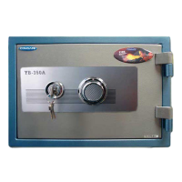 Огнестойкий сейф Safewell YB-350A-M