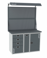 Верстак слесарный SMART 1280.4.P.1.d2