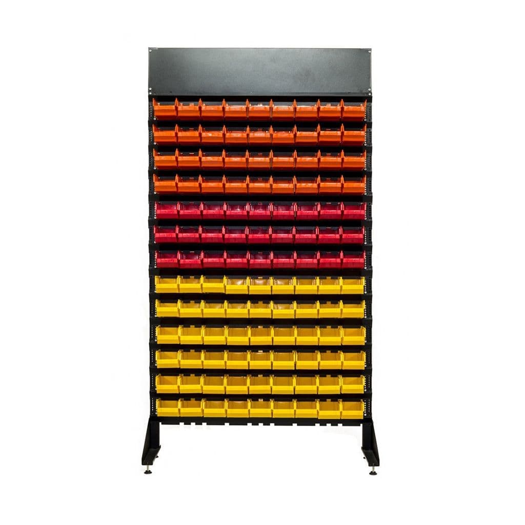 Стеллаж с отделениями для производства арт.1801-2/13/0 комбо