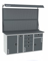 Верстак слесарный SMART 1760.1.P.4.1-1.d2