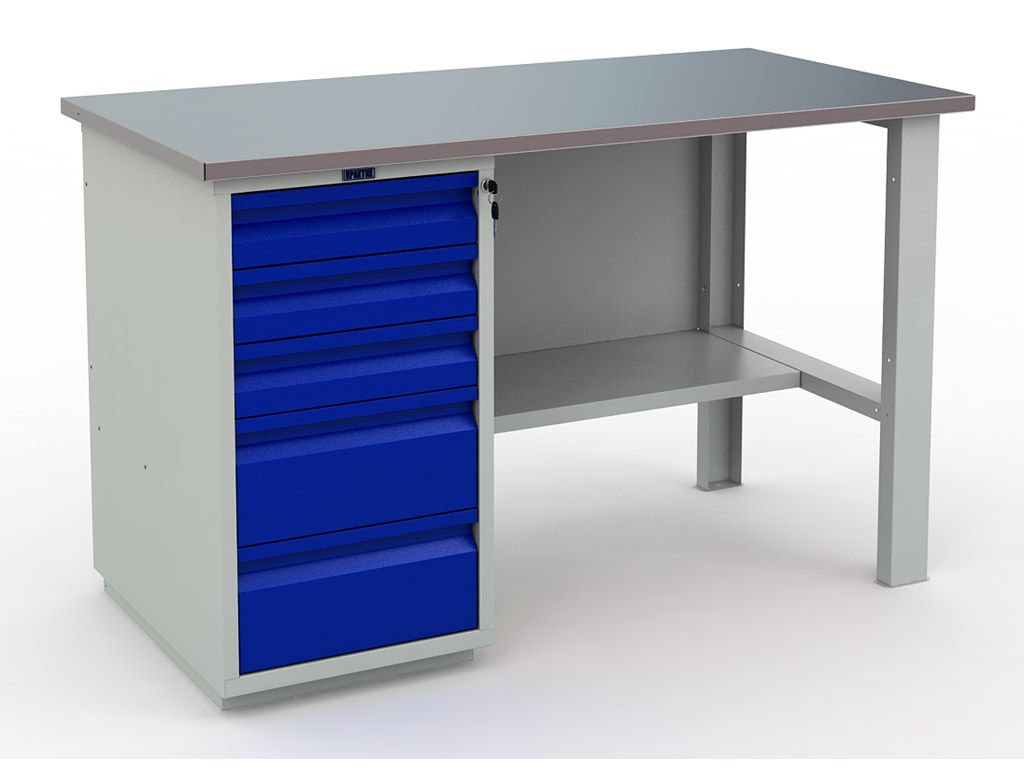 Эргономичный верстак PROFI (№401) WT140.WD5/F1.000