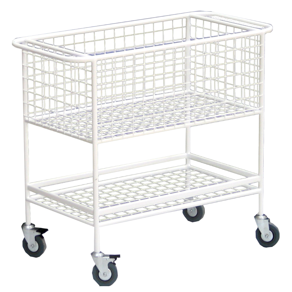 Тележка внутрикорпусная с верхней корзиной и полкой МСК-508