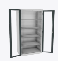 Шкаф ВС-055-01 с дверьми и окнами