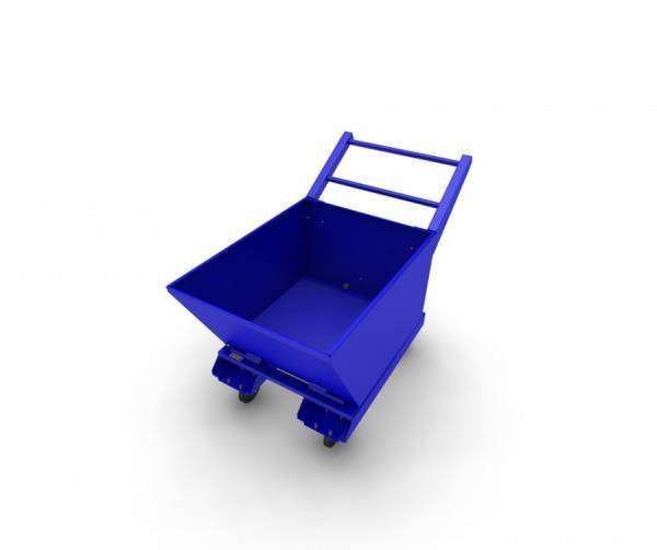 Тележка-бункер опрокидывающаяся ТВО-1