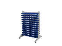 Стеллаж для пластиковых лотков SORTEX двухсторонний 1500x1000x800.01