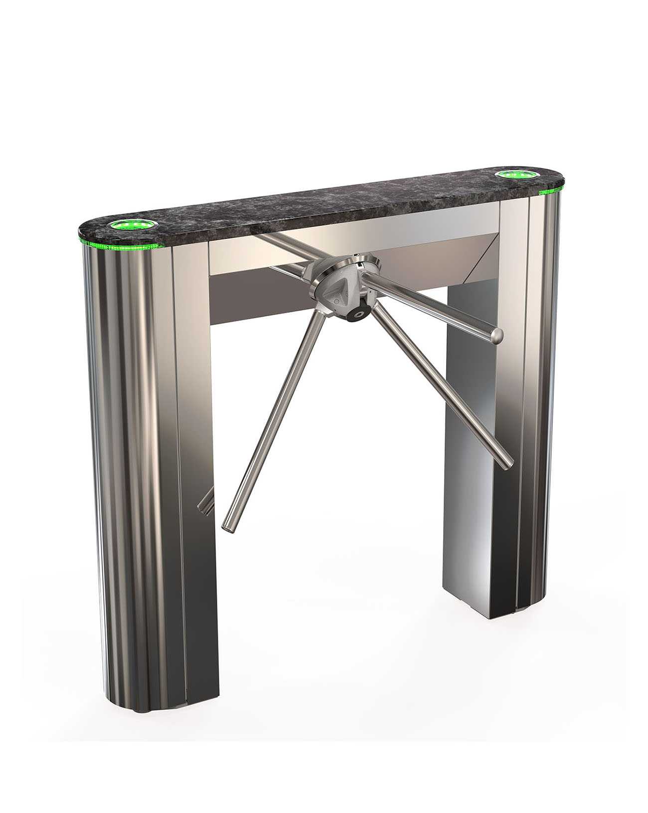 Тумбовый турникет «ТТ10М1/КПпр АР» (искусственный камень)