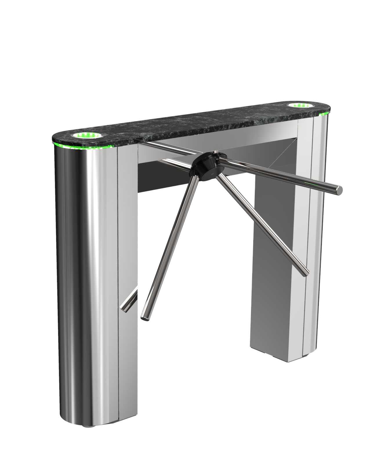 Тумбовый турникет «ТТ10М1/КПпр» (искусственный камень)