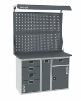 Верстак слесарный SMART 1280.4.P.1-1.d2