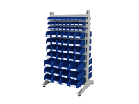 Стеллаж для пластиковых лотков SORTEX двухсторонний 1800x1000x800.05