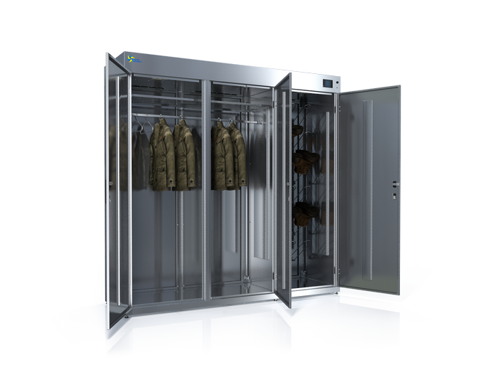 Металлический сушильный шкаф для обуви для обуви DION PRO N