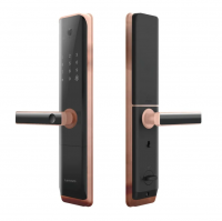 Умный замок электронный LENOVO E3 PRO COFFEE GOLD