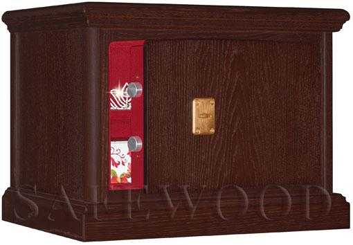 Элитный сейф в дереве для дома и квартиры Safewood 35KEY Flock