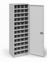 Металлический шкаф для 48 СИЗ ХПГ-48-600, с дверью