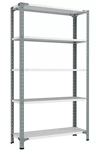 Стеллаж полочный для склада СТ-012 2200x1000x400 (до 125 кг нагрузка 5 полок)