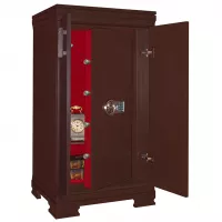 Элитный сейф в дереве для дома и квартиры Safewood 112EL Flock DS31