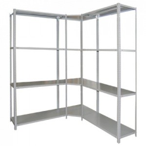 Стеллаж угловой МС 500 2000x600x700 (8 полок)