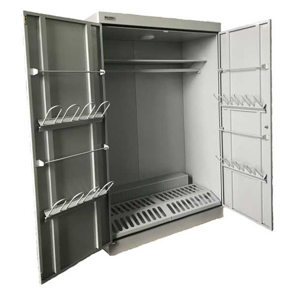 Сушилка с водяным отоплением для одежды и обуви ШС-4В