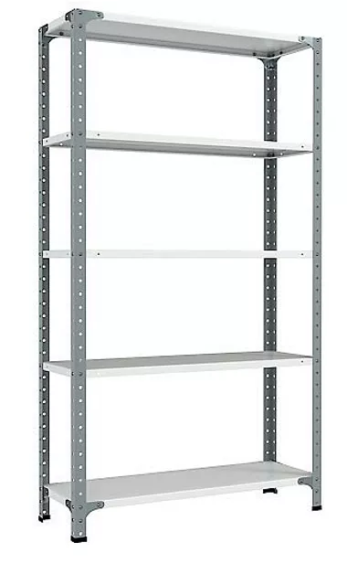 Стеллаж полочный для склада СТ-012 2200x1000x600 (5 полок - 150 кг. нагрузка)