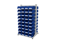 Стеллаж для пластиковых лотков SORTEX двухсторонний 1800x1000x800.03