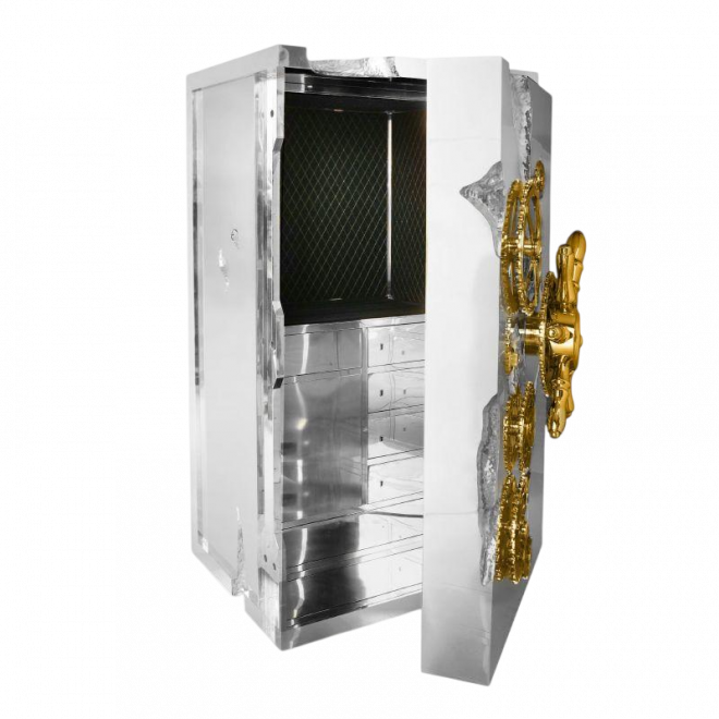 Эксклюзивный сейф Boca Do Lobo MILLIONAIRE SILVER Эксклюзивный сейф Boca Do Lobo MILLIONAIRE SILVER