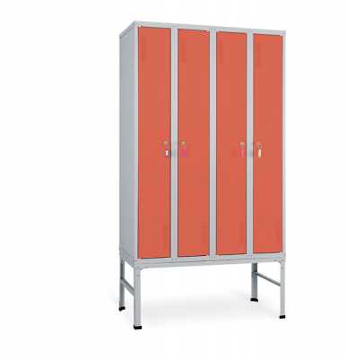 Шкаф гардеробный на 4 секции для детских садов ОД-247